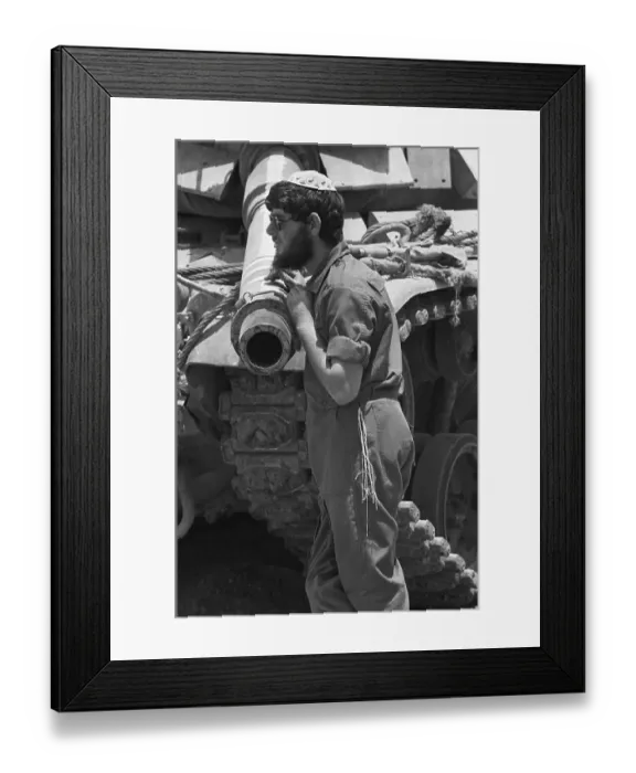Framed Print : Israeli Soldier in Lebanon Framed Print : Israeli Soldier in Lebanon