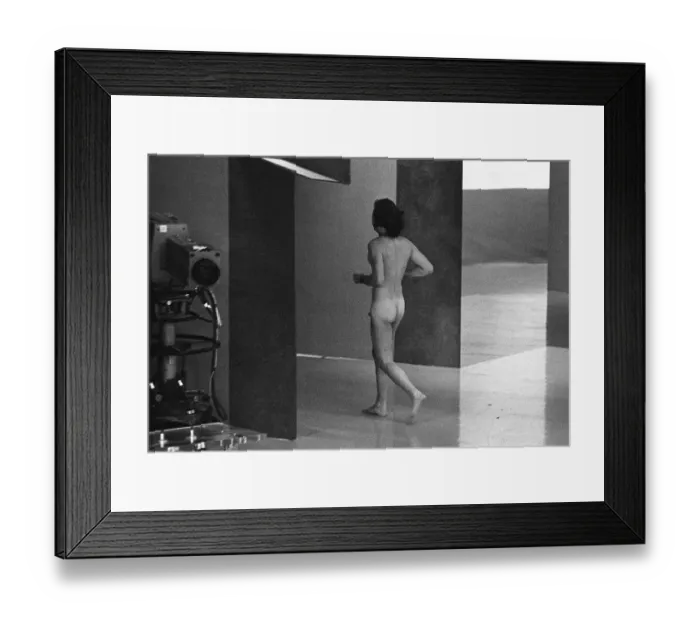 Framed Print : Academy Awards Streaker