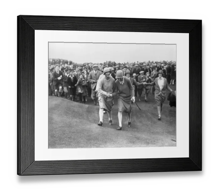 Framed Print : The Final of the Ladies Open Golf Championship at St. Andrews Framed Print : The Final of the Ladies Open Golf Championship at St. Andrews