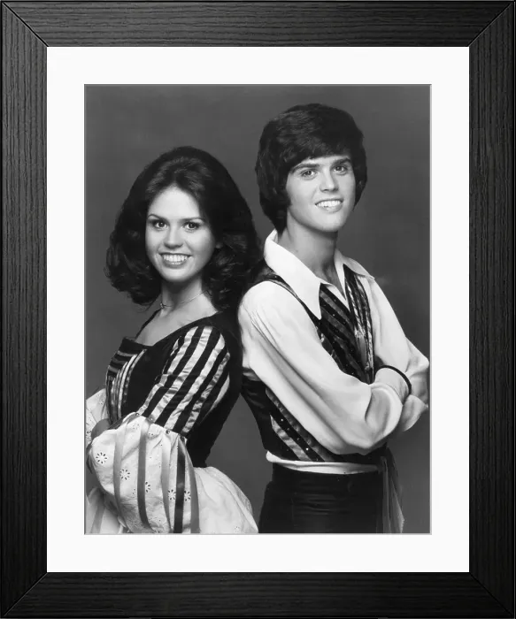 Framed Print : Donny and Marie Osmond Framed Print : Donny and Marie Osmond