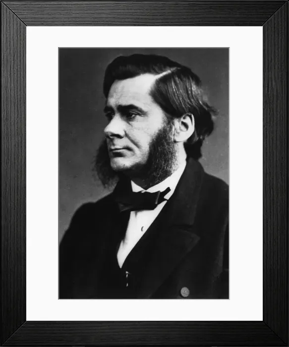 Framed Print : Biologist Thomas Henry Huxley Framed Print : Biologist Thomas Henry Huxley
