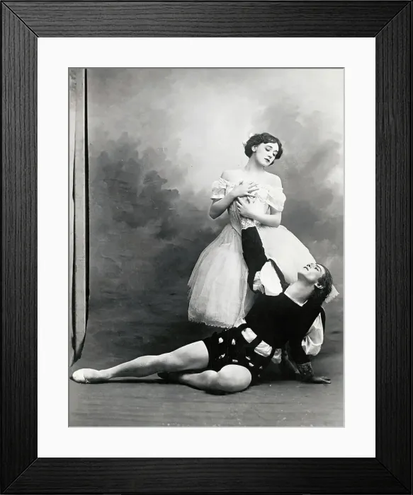 Framed Print : Scene from Ballet Giselle Framed Print : Scene from Ballet Giselle