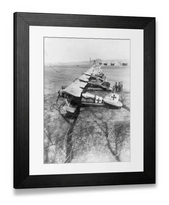 Framed Print : Red Baron and His Flying Squadron Framed Print : Red Baron and His Flying Squadron
