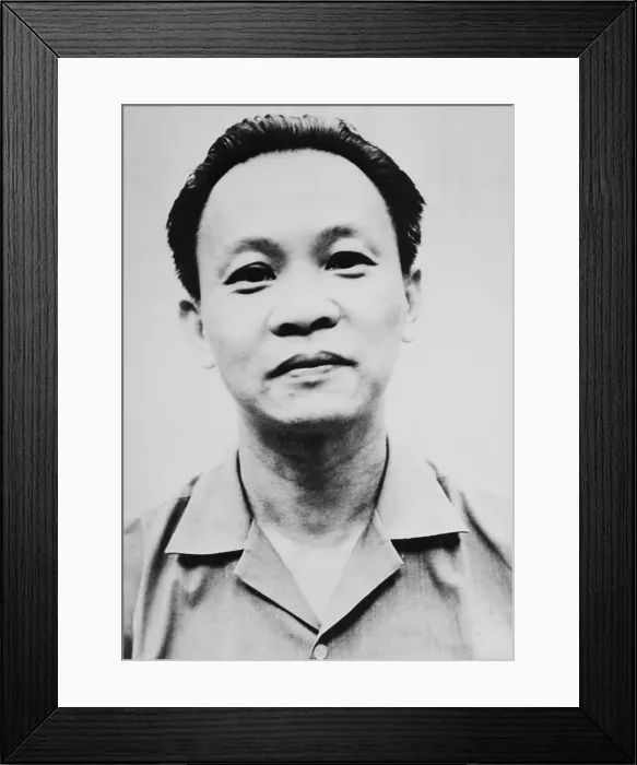 Framed Print : Vietcong Revolutionary Truong Nhu Tang Framed Print : Vietcong Revolutionary Truong Nhu Tang
