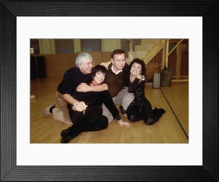 Framed Print : Liza Minnelli Rehearsing with Others Framed Print : Liza Minnelli Rehearsing with Others