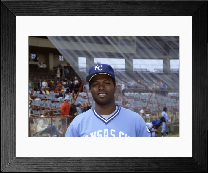 Framed Print : Hal McRae Smiling Framed Print : Hal McRae Smiling