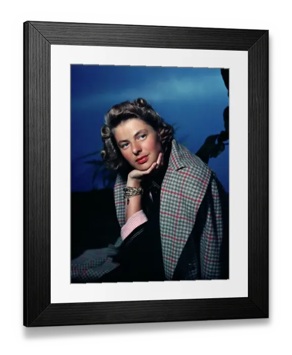 Framed Print : Actress Ingrid Bergman Framed Print : Actress Ingrid Bergman