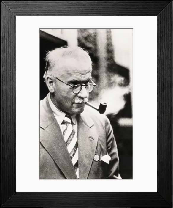 Framed Print : Psychiatrist Carl Jung Framed Print : Psychiatrist Carl Jung
