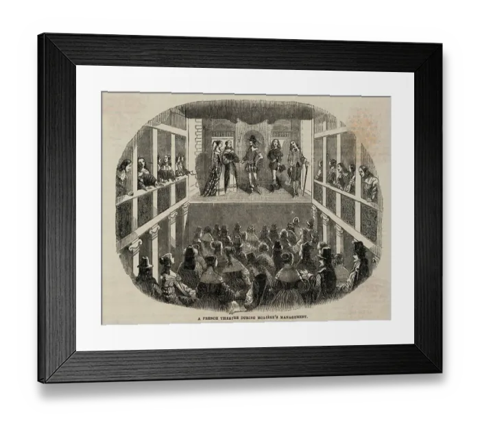 Framed Print : Spectators at Stage Presentation Framed Print : Spectators at Stage Presentation