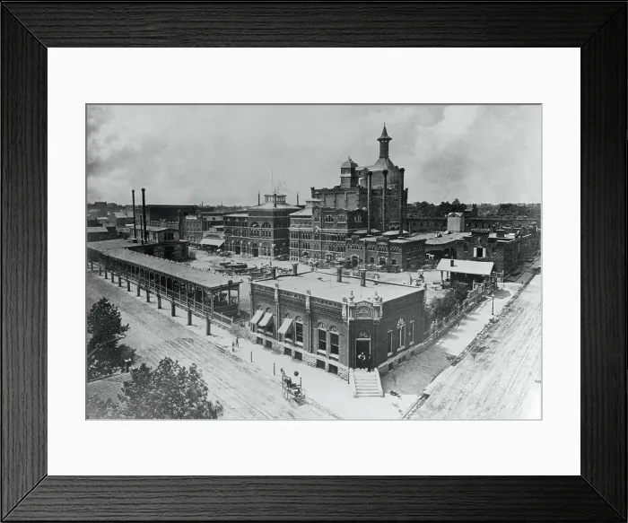 Framed Print : Anheuser Busch Brewery Framed Print : Anheuser Busch Brewery