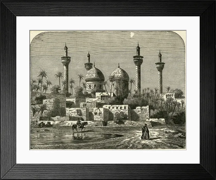 Framed Print : Mosque of Imam Moussa in Bagdad Framed Print : Mosque of Imam Moussa in Bagdad