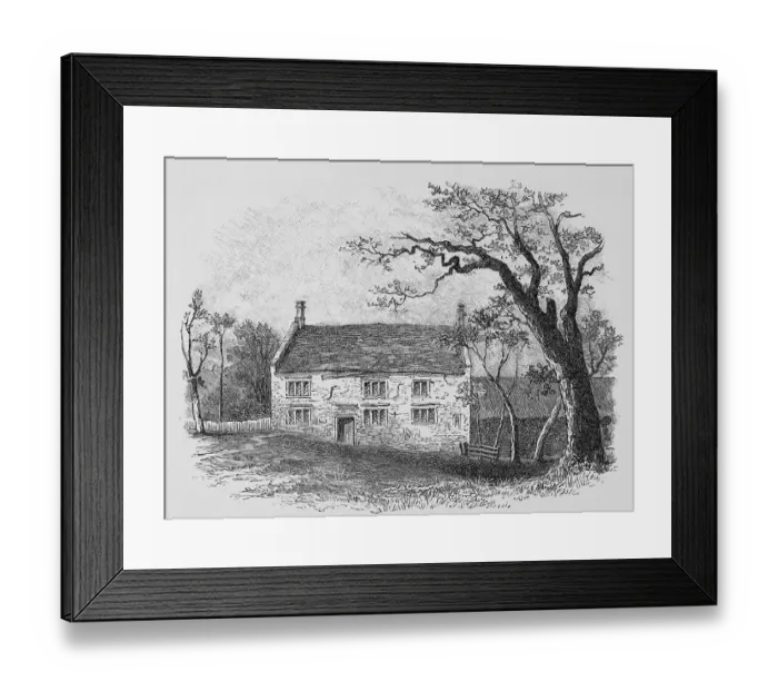 Framed Print : Woolsthorpe House Framed Print : Woolsthorpe House