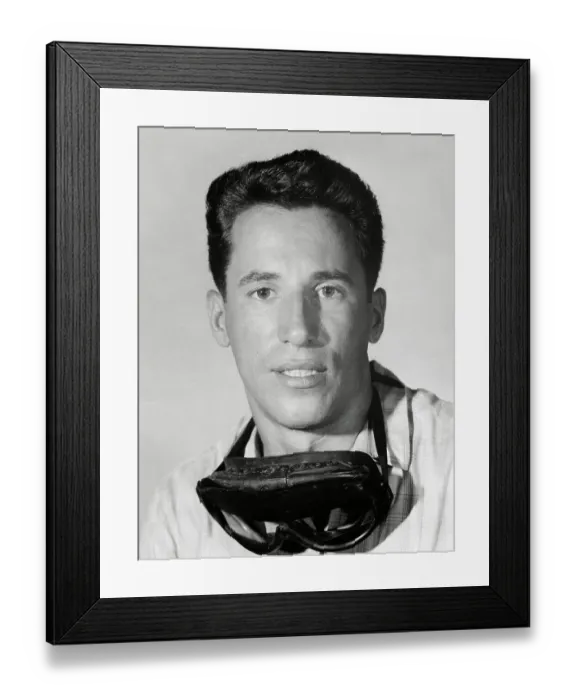 Framed Print : Mario Andretti in Racing Uniform Framed Print : Mario Andretti in Racing Uniform