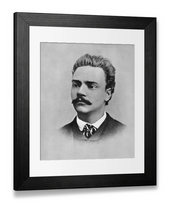 Framed Print : Portrait Of Composer Anton Dvorak Framed Print : Portrait Of Composer Anton Dvorak