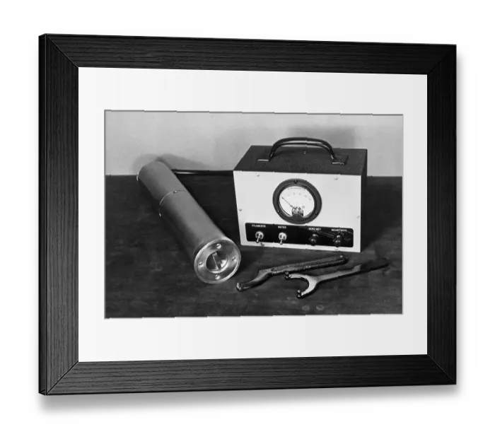Framed Print : Geiger Counter Framed Print : Geiger Counter