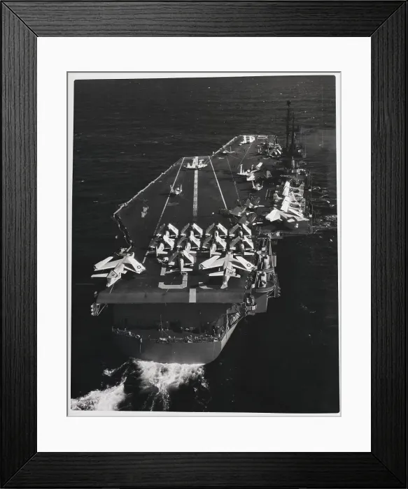 Framed Print : Aircraft Carrier USS Forrestal Out to Sea Framed Print : Aircraft Carrier USS Forrestal Out to Sea