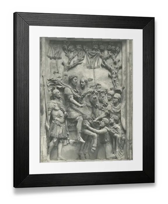 Framed Print : Marcus Arelius on Horse Framed Print : Marcus Arelius on Horse