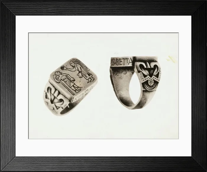 Framed Print : Angles of Ancient Ring
