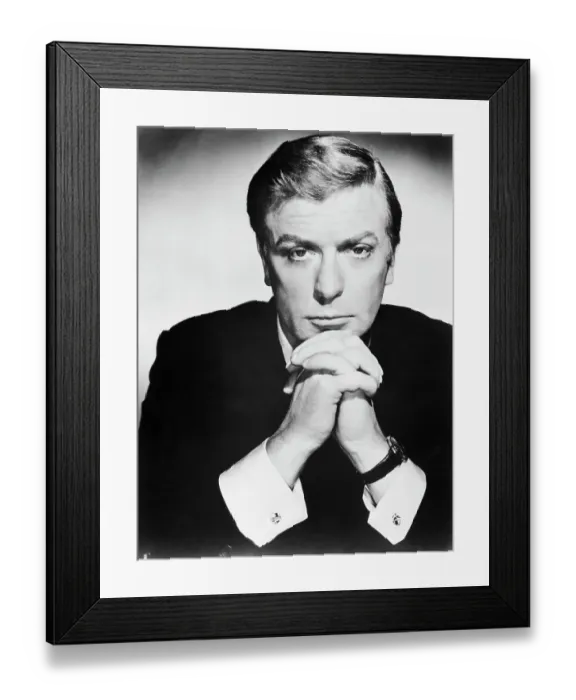 Framed Print : British Actor Michael Caine Framed Print : British Actor Michael Caine