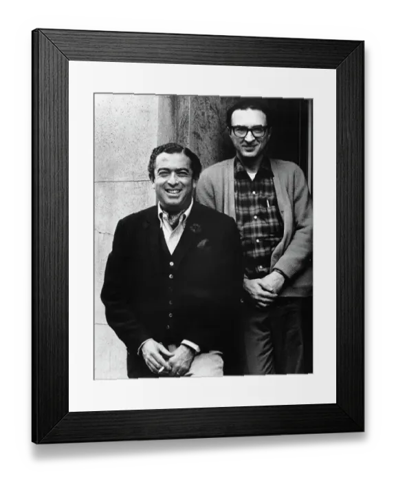 Framed Print : Jerry Bock & Sheldon Harnick Framed Print : Jerry Bock & Sheldon Harnick