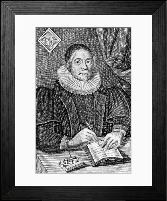 Framed Print : Engraving of James Ussher Framed Print : Engraving of James Ussher