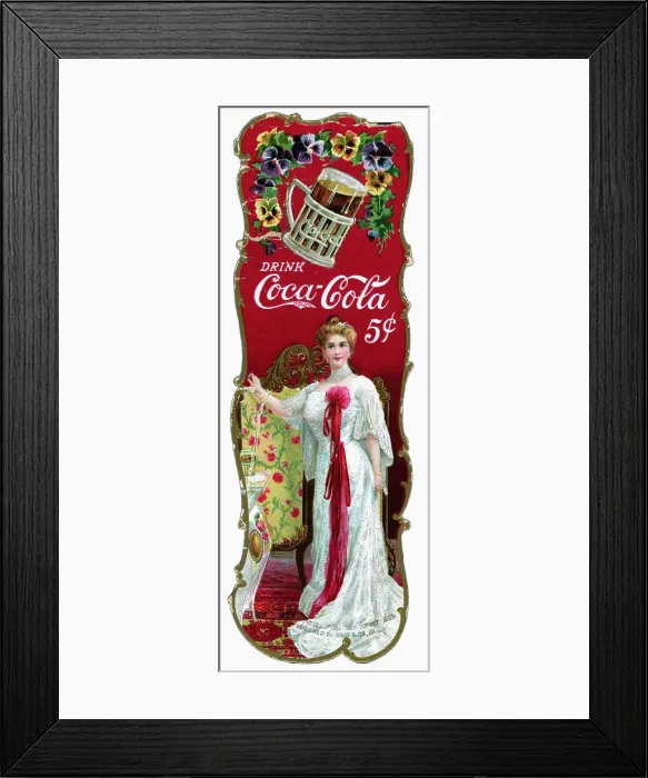 Framed Print : Coca-Cola Advertisement From 1903