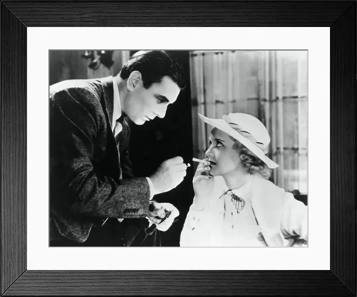 Framed Print : G.Brent Lighting Bette Davis Cigarette Framed Print : G.Brent Lighting Bette Davis Cigarette