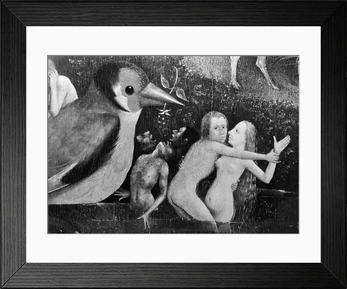 Framed Print : Hieronymus Bosch The Sins Of Bathing Framed Print : Hieronymus Bosch The Sins Of Bathing