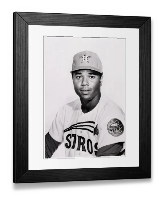 Framed Print : Bob Watson Waist-Up In Uniform Framed Print : Bob Watson Waist-Up In Uniform