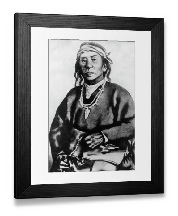 Framed Print : Portrait of Cochise Framed Print : Portrait of Cochise