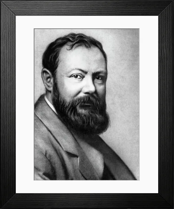 Framed Print : French Sceintist Paul Heroult
