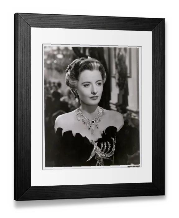 Framed Print : Portrait of Barbara Stanwyck Framed Print : Portrait of Barbara Stanwyck