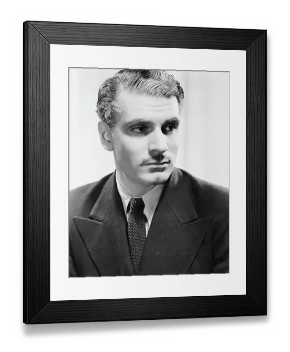 Framed Print : Laurence Olivier In Rebecca Framed Print : Laurence Olivier In Rebecca