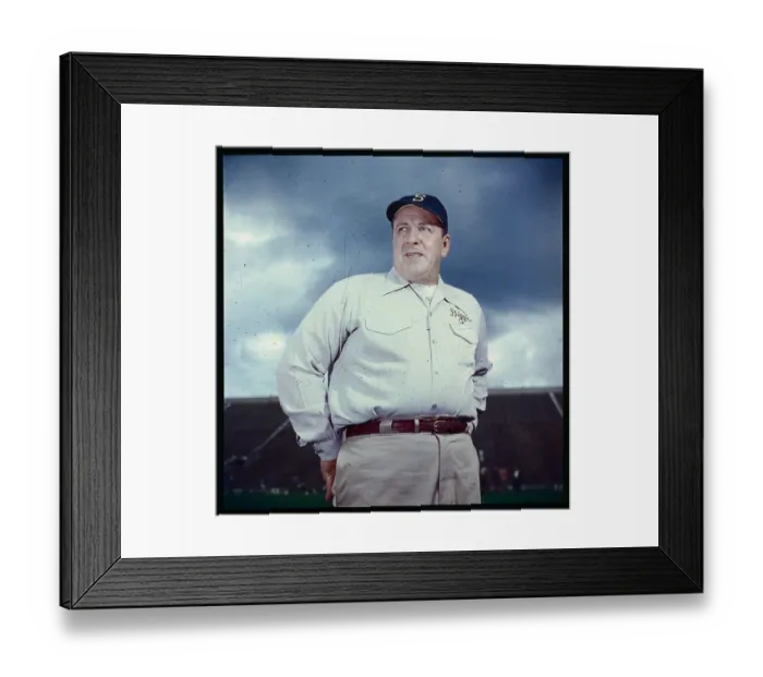 Framed Print : Michigan State Coach Biggie Clarence Munn Standing on Field Framed Print : Michigan State Coach Biggie Clarence Munn Standing on Field