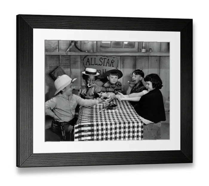 Framed Print : Our Gang. SCENE FROM OUR GANG'.PHOTO C.1920'S Framed Print : Our Gang. SCENE FROM OUR GANG'.PHOTO C.1920'S