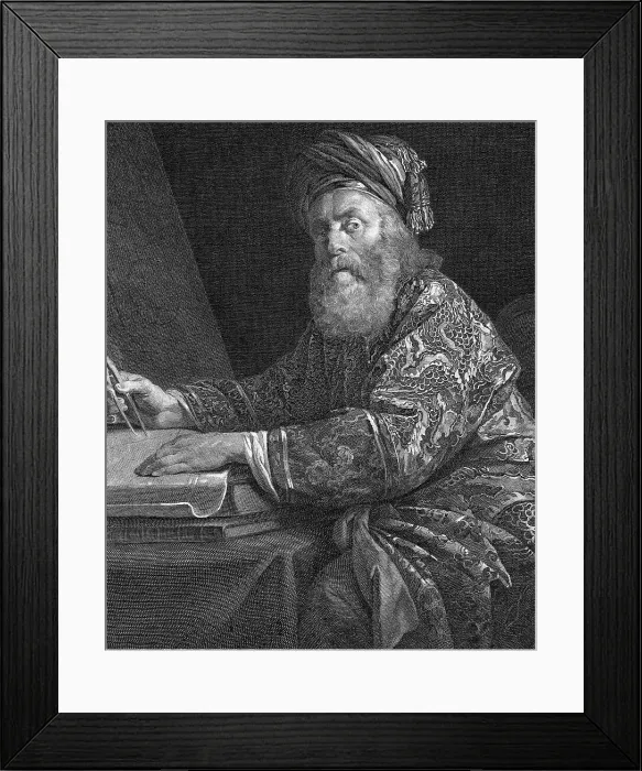 Framed Print : Engraving of Archimedes Framed Print : Engraving of Archimedes