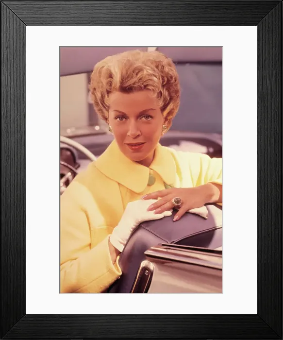 Framed Print : Portrait of Actress Lana Turner Framed Print : Portrait of Actress Lana Turner