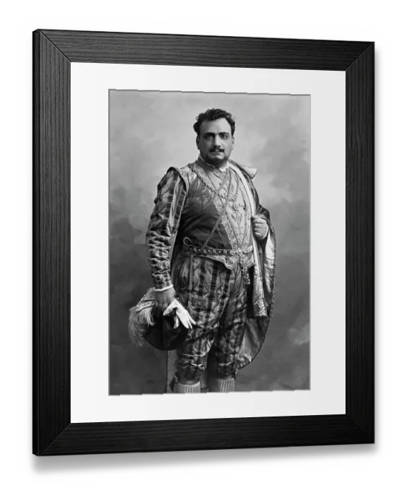 Framed Print : Enrico Caruso as the Duke in Rigoletto Framed Print : Enrico Caruso as the Duke in Rigoletto
