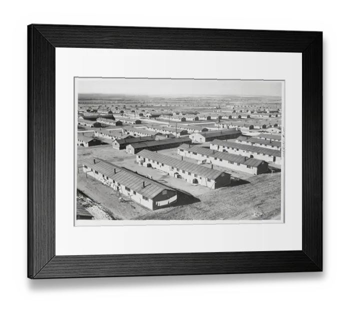 Framed Print : View of Barrack Site Framed Print : View of Barrack Site