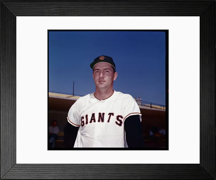 Framed Print : Portrait of Tom Haller Framed Print : Portrait of Tom Haller