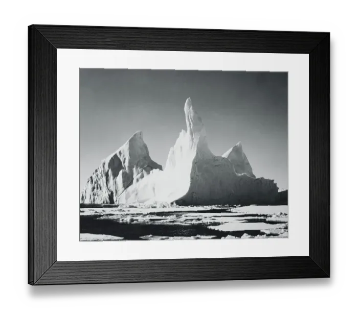 Framed Print : Iceberg Rising From Arctic Waters Framed Print : Iceberg Rising From Arctic Waters