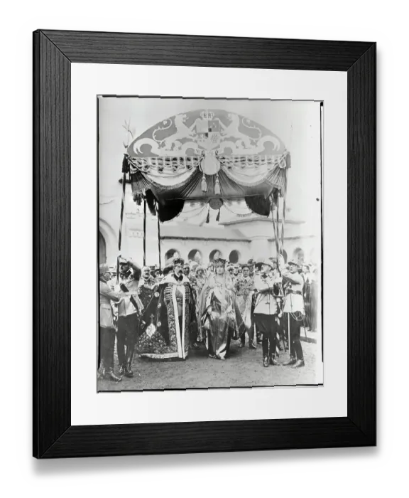 Framed Print : Coronation of King Ferdinand I Framed Print : Coronation of King Ferdinand I