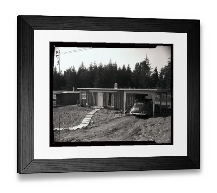 Framed Print : Contest Winning Design House Framed Print : Contest Winning Design House