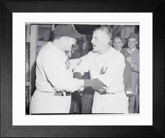 Framed Print : Joe McCarthy and Casey Stengel Framed Print : Joe McCarthy and Casey Stengel