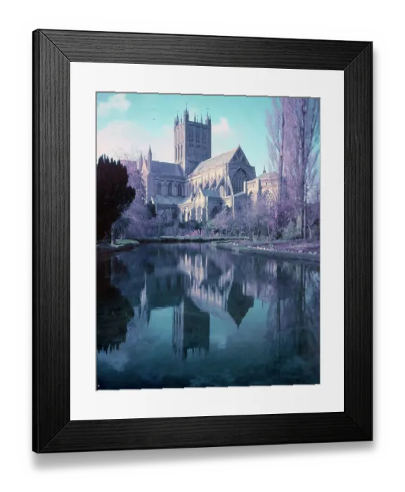 Framed Print : View of Wells Cathedral Framed Print : View of Wells Cathedral