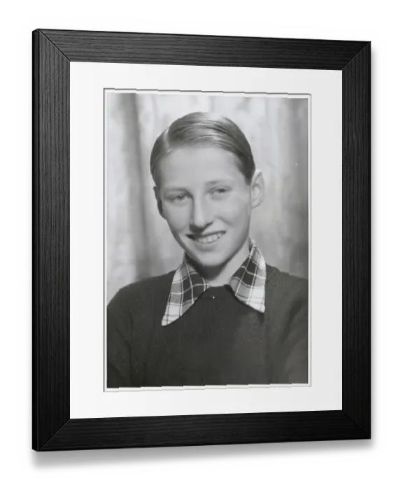 Framed Print : Portrait of Prince Harald of Norway Framed Print : Portrait of Prince Harald of Norway