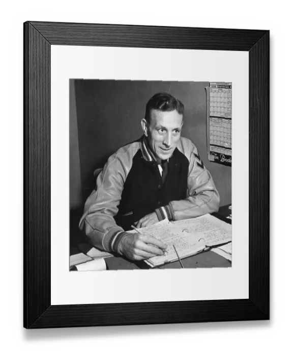 Framed Print : John Wooden