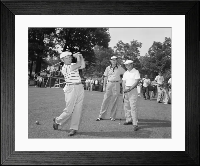 Framed Print : Charles Kocsis Teeing Off Framed Print : Charles Kocsis Teeing Off