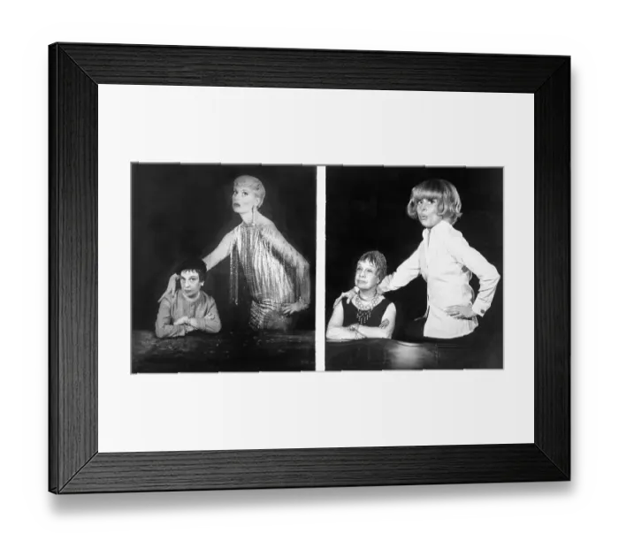 Framed Print : Anita Loos and Carol Channing in Gentlemen Prefer Blondes