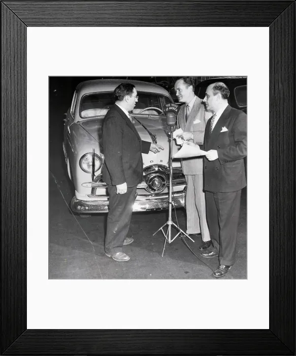 Framed Print : Voice of America Broadcast from Ford Automobile Plant Framed Print : Voice of America Broadcast from Ford Automobile Plant